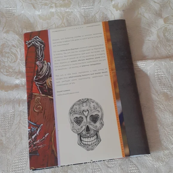 Day of the Dead Journal Handmade One of a Kind - Picture 8 of 9